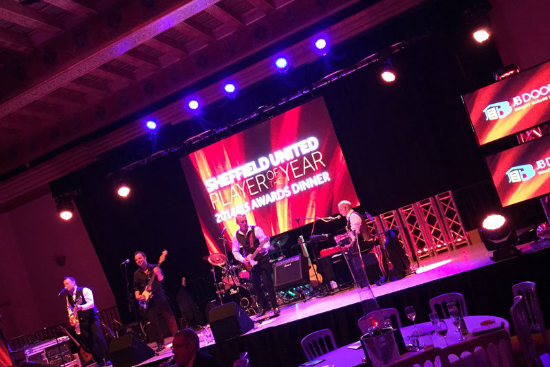 Photo of Stage at Event Redtooth Events Lighting