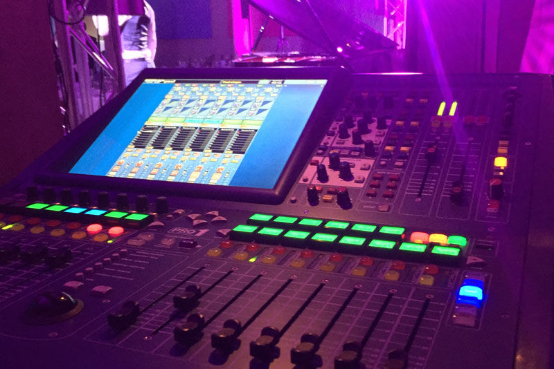 Photo of Sound Desk Redtooth Events Sound
